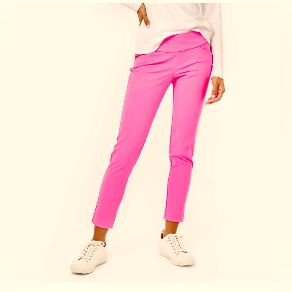 LILLY PULITZER Corso Pant in Cockatoo Pink NEW